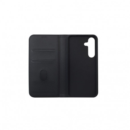 Phone Case - Just Must JM Stand Flip Case for Galaxy S25, Durable Protection, Black