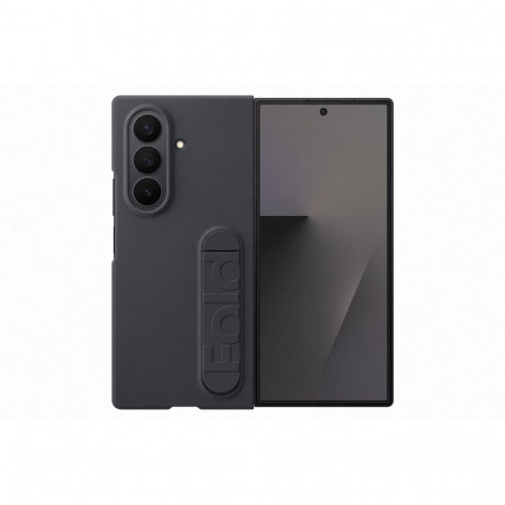 Phone Case - Samsung Galaxy Fold7 Silicone Case, Soft Touch, Durable Protection, Black