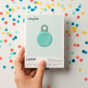 Bluetooth Tracker - Chipolo LOOP, Rechargeable, Silicone Loop, Mint