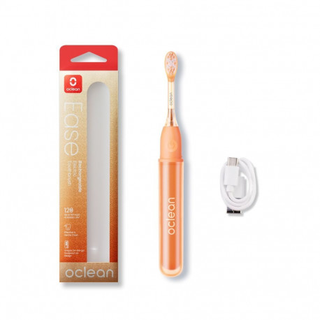 Electric Toothbrush - Oclean Ease, 120-Day Battery Life, Fast Charging, Orange
