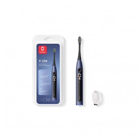 Electric Toothbrush - Oclean X Lite, Smart Screen, 5 Modes, 40 Days Battery Life, Blue