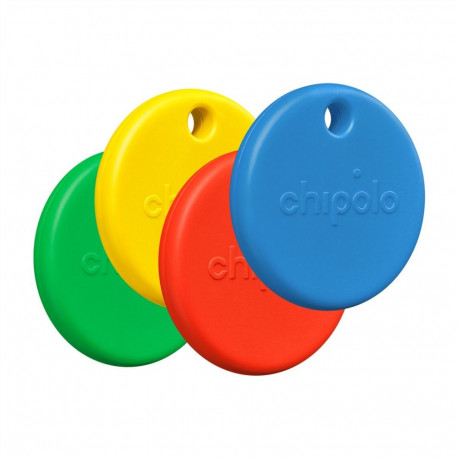 Bluetooth Tracker - Chipolo POP 4-Pack Red Blue Yellow Green