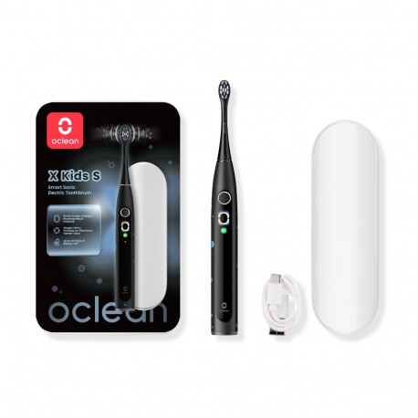Electric Toothbrush - Oclean X Kids S Smart Screen, 5 Modes, Gentle Motor Black
