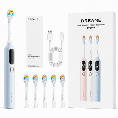 Electric Toothbrush - Dreame F02 Pro 68000 Movements 4 Modes Blue
