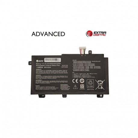 Laptop Battery - Extra Digital B31N1726, 4550mAh, 11.4V