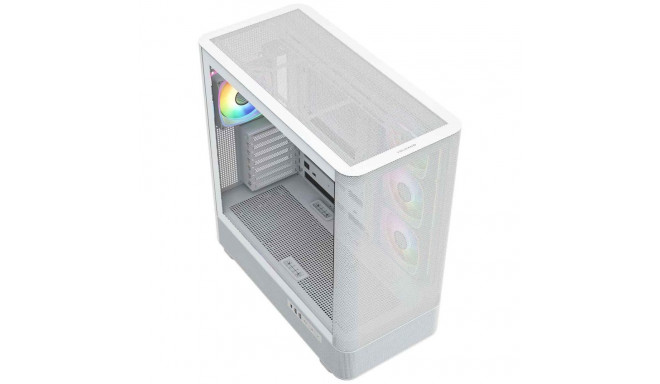 Computer Case - MODECOM Volcano AQ300 ARGB Midi White