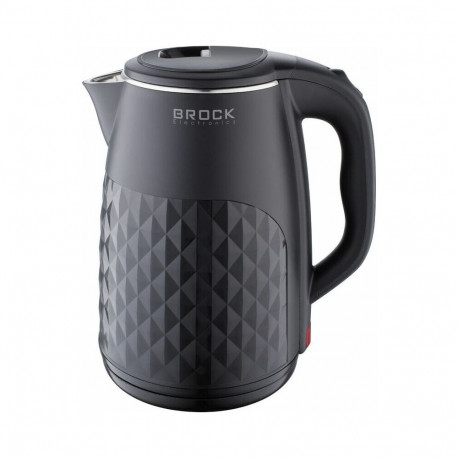 Brock WK 0618 BK Electricl Kettle With Doubl Walls 1,8L 1500W, Black