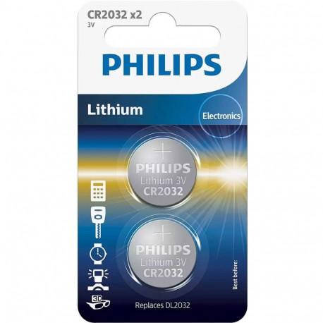 Philips CR2032P2/01B Mini Lithium / 2 pcs