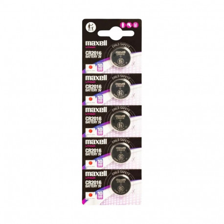 Bateria MAXELL CR2016 5szt./blist.