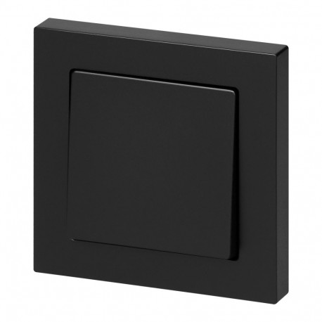 Łącznik p/t jednobiegunowy Malta, 10A, 250V, WP-1M, must matt (10 tk.)
