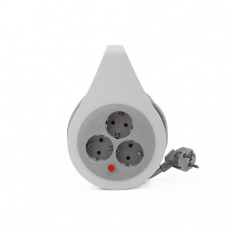 rullitav pikendusjuhe 10m 3×1,5mm2 16A termokaitsmega, Schuko
