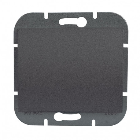Wyłącznik 1-biegunowy -onyx- podświetlany p/t 10a, 250v, antracyt