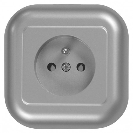 Ühekordne süvistatav pistikupesa, 2P+Z, 16A, 250V