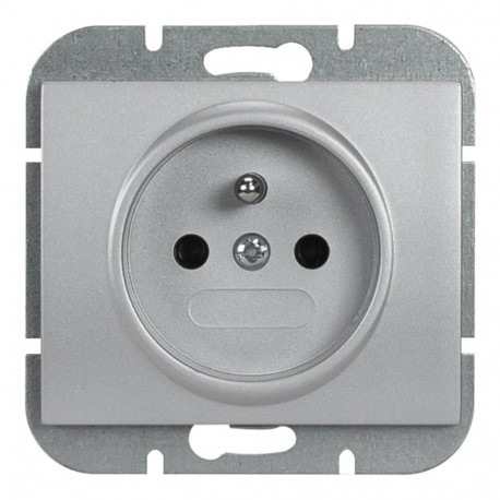 Üksik süvistatav pistikupesa 2P+Z, 16A, 250V (moodul)
