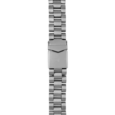 Bauhaus titaanist käevõru 22mm, hõbedane