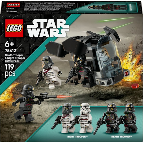 LEGO Star Wars lahingukomplekt 75412, surmasõdur ja öösõdur
