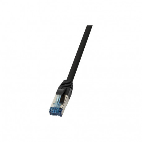 LogiLink patch-kaabel CAT6A S/FTP AWG27f.50,00m tööstuslik, must