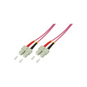 LogiLink fiiberoptiline patch-kaabel OM4 SC / SC 1,0m Duplex