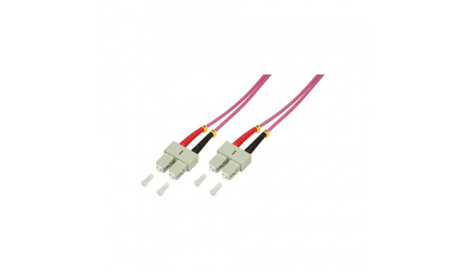 LogiLink fiiberoptiline patch-kaabel OM4 SC / SC 1,0m Duplex