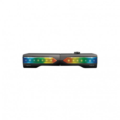 "Speaker, Active, Soundbar, with Lighting, 2.0 CH, BT/3.5mm stereo"
