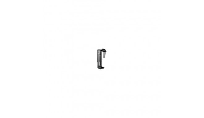 "Adjustable under desk and wall CPU mount, rotatable"