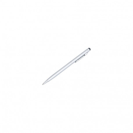 "Touch Pen, with ball pen & SIM card needle, silver"