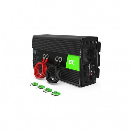 Green Cell pingemuundur 12V kuni 230V 1000W/2000W modifitseeritud siinuslaine