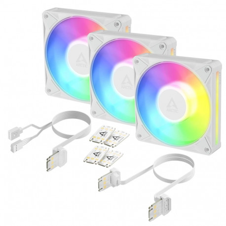 ARCTIC korpuseventilaator 120MM BIONIX P12 ARGB/3-PACK ACFAN00338A, valge (4895265001062)