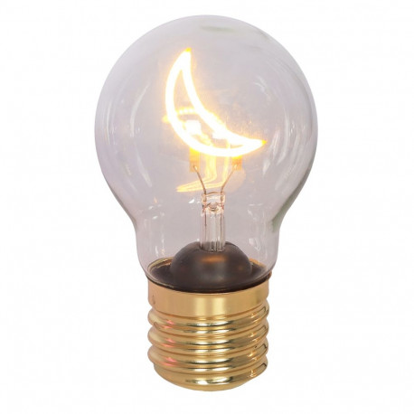 Valgusdekoratsioon, patareitoitega LED-pirn – kuu, lumen 2700–3000K