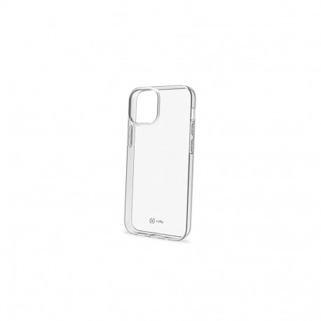 Phone Case - CELLY Gelskin iPhone 13 Transparent, Black