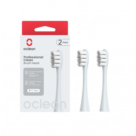 Electric Toothbrush Head - Oclean Professional Clean P1C9 2 Pcs White