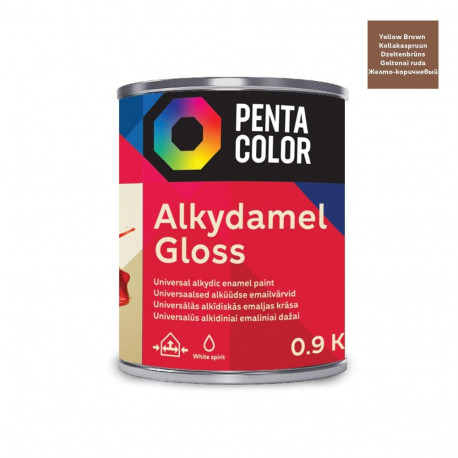 ENAMEL PF-115 PENTACOLOR YEL-BROWN 0.9KG