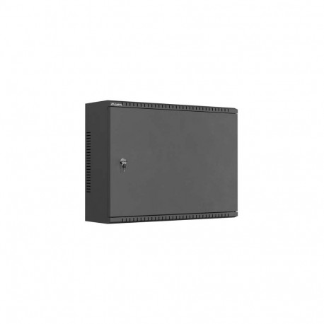 TPR 19" INSTALLATION ENCLOSURE WITH MESH PLATE 560X420X180 BLACK LANBERG (ASSEMBLED)