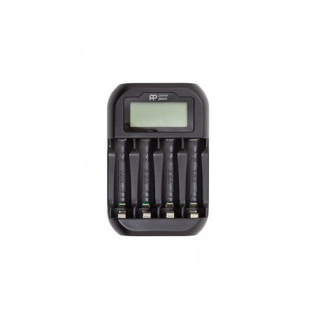 4-Channel Charger with Display for AA/AAA