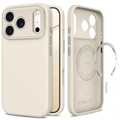 TECH-PROTECT UNIQ MAGSAFE CC IPHONE 17 PRO MAX / 18 PRO MAX TITANIUM