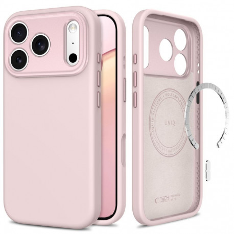 TECH-PROTECT UNIQ MAGSAFE CC IPHONE 17 PRO MAX / 18 PRO MAX SOFT PINK