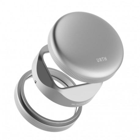 Urth Fujifilm X100 (V/VI) Lens Hood Kit Silver