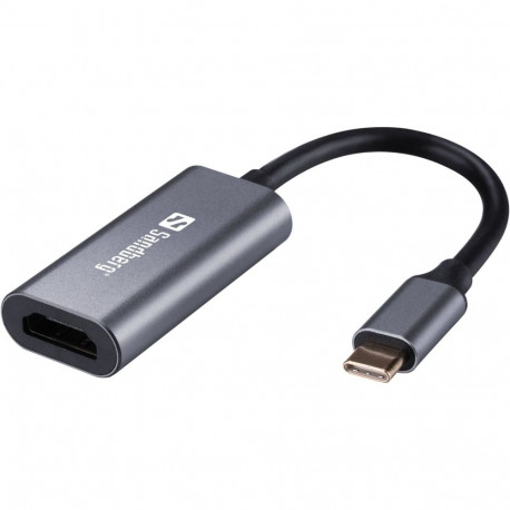Adapter Sandberg USB-C - HDMI (F)