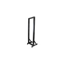 StarTech.com 42U 2-Post Open Frame Server Rack, 19in Rolling IT Rack with 661lb (300kg) Weight Capac