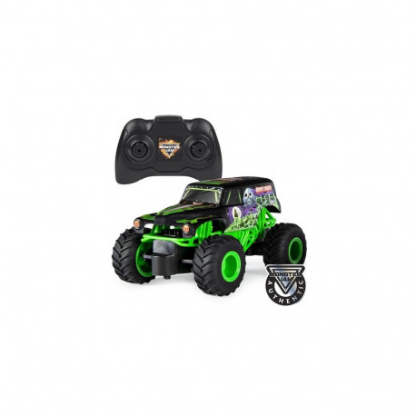 Monster Jam , Official Grave Digger Remote Control Monster Truck, 1:24 Scale, 2.4 GHz, for Ages 4 an