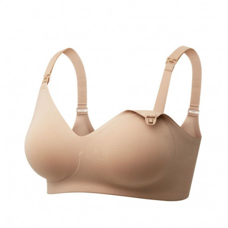 Nursing Bra - Momcozy YN21 2XL Beige