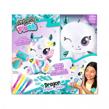 AIRBRUSH PLUSH Dragon, 25 cm
