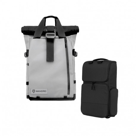 Camera Backpack - WANDRD PRVKE 21L + Pro Cube V3, Grey