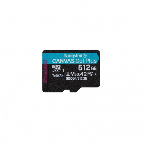 Kingston Canvas Go Plus G4 MicroSDXC Memory Card 512GB