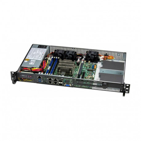 Supermicro barebone-server Mini-1U X12SDV-4C-SP6F 4x2.5" 200W