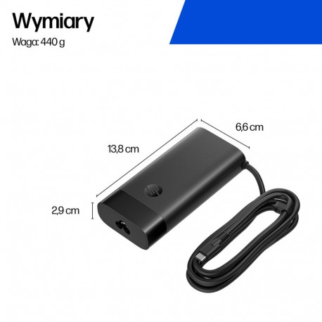 HP sülearvuti laadija 140W USB-C