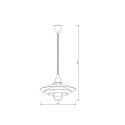 PENDANT LIGHT ISLE E27 BLACK