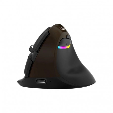 Delux M618Mini Gold Ergonomic Mouse (USB / Bluetooth / 2.4G)