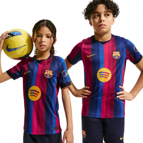 Nike laste jalgpallisärk FC Barcelona 2026/27 Stadium Home II1624 683 M, bordoo-sinine