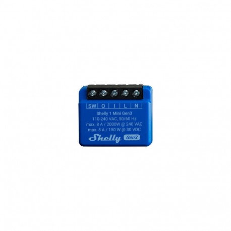 SHELLY WLAN-nutirelee 1 Mini Gen3 2 tk